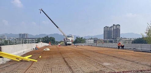抓建設(shè)嚴(yán)防疫 蒲江縣重大項目復(fù)工復(fù)產(chǎn)火熱推進(jìn)，基礎(chǔ)設(shè)施建設(shè)按下“快進(jìn)鍵”